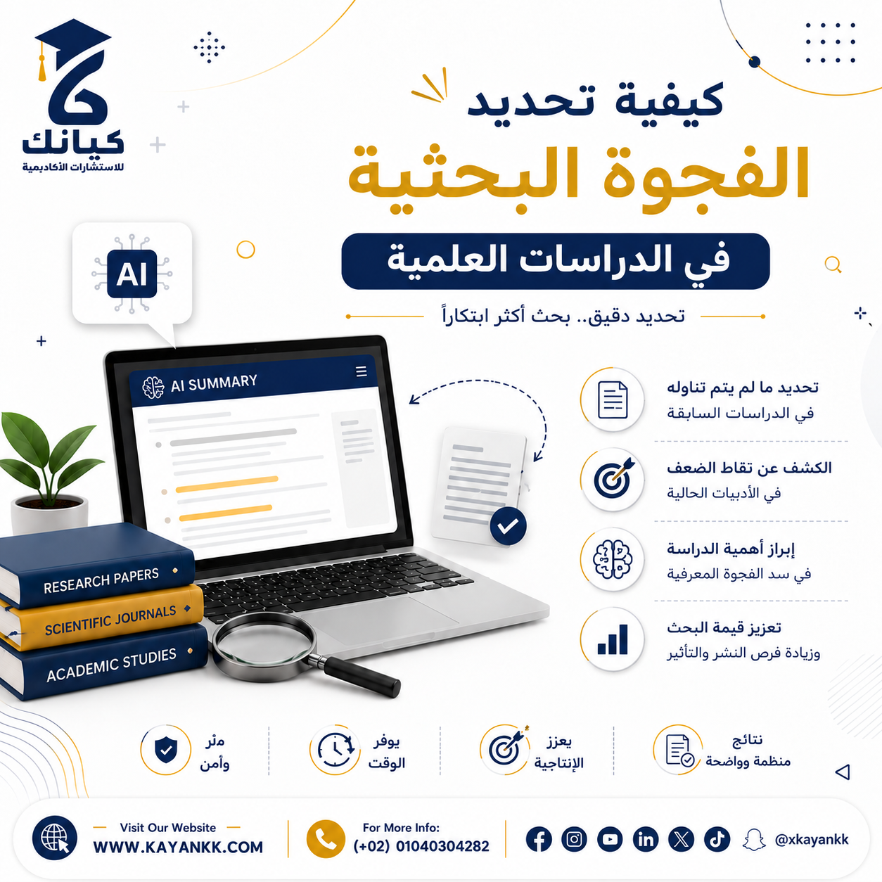 كيفية تحديد الفجوة البحثية في الدراسات العلمية