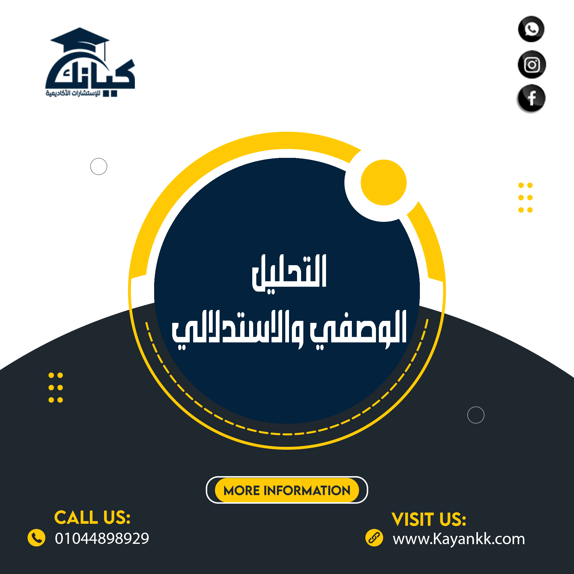 التحليل الوصفي والاستدلالي