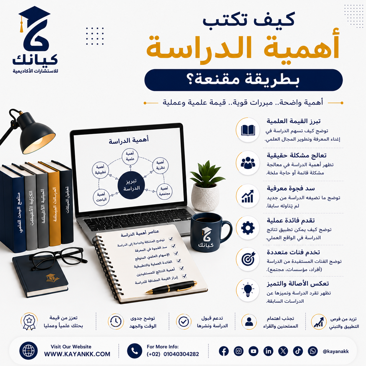 كيف تكتب أهمية الدراسة بطريقة مقنعة؟