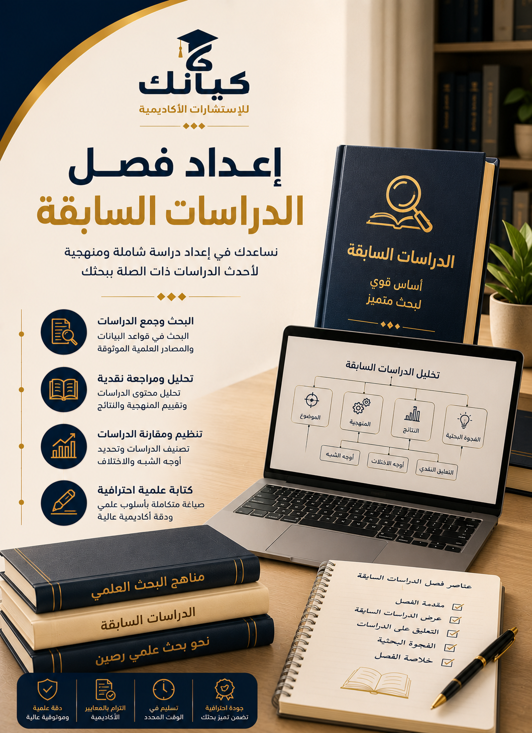 إعداد فصل الدراسات السابقة